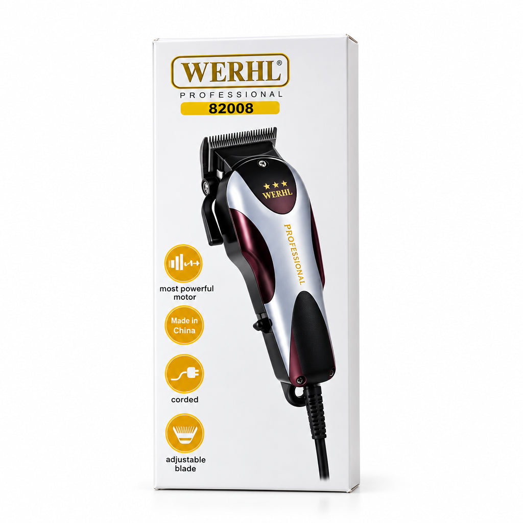 Máquina Barbera / Cortadora de Cabello Profesional WERHL 82008.