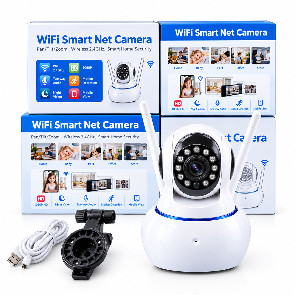 Cámara de Seguridad Inteligente PTZ WiFi ABT-660)