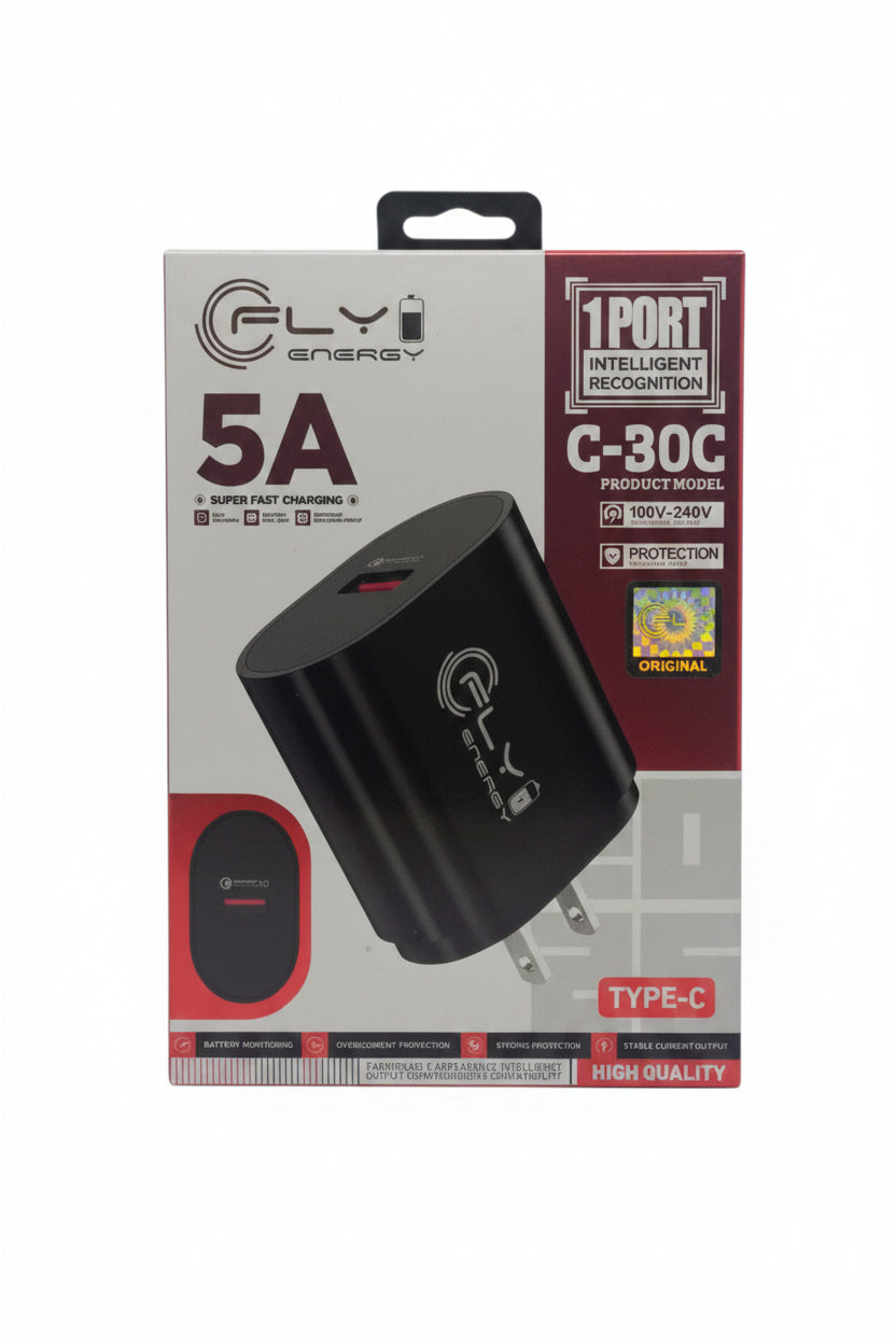 Cargador FLY C-30 TIPO C