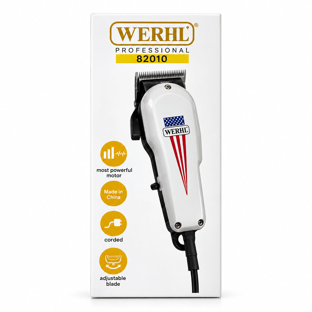 Máquina Barbera / Cortadora de Cabello Profesional WERHL 82010.