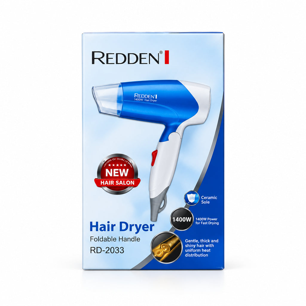 Secador de Cabello Viajero Plegable REDDEN
