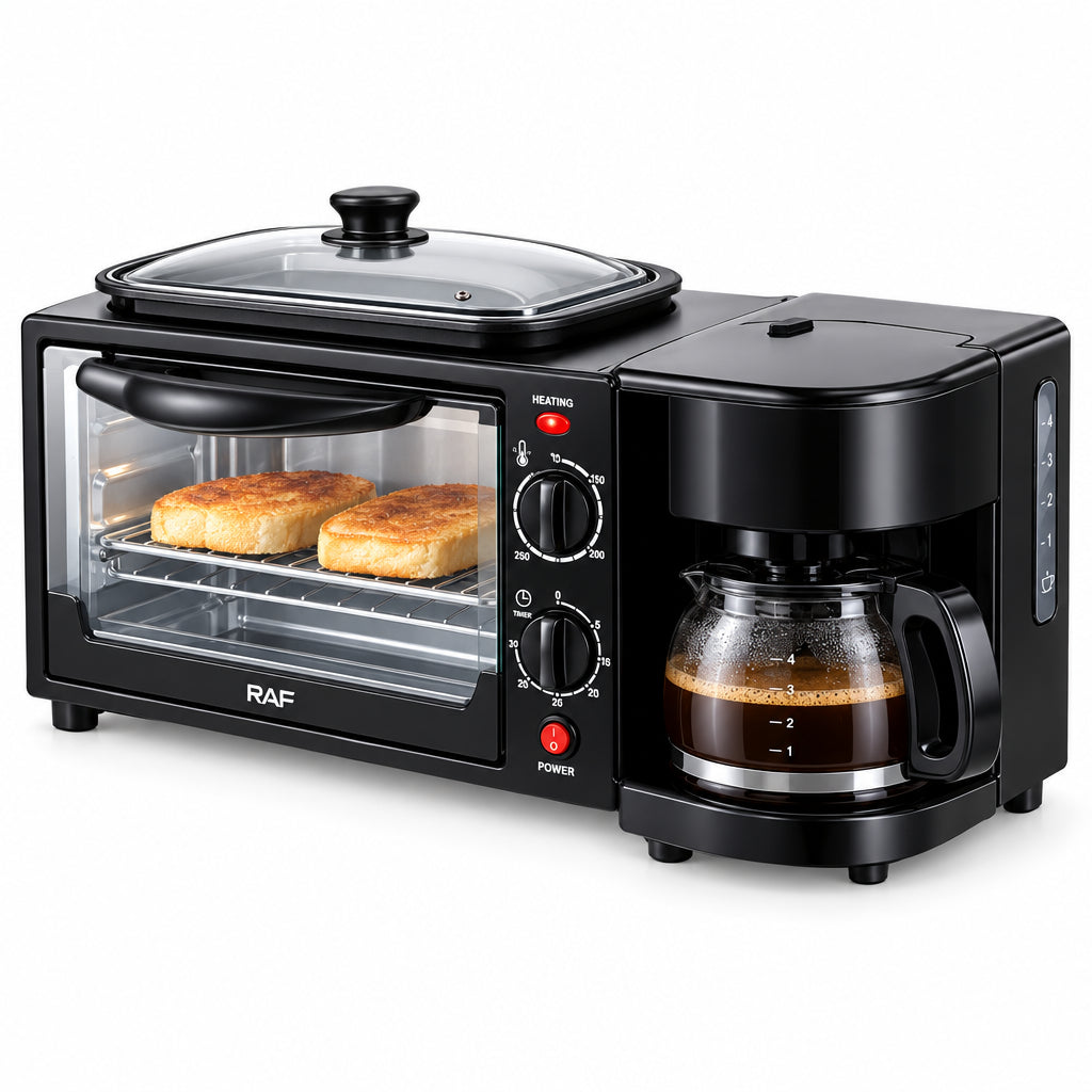 Máquina de Desayuno 3 en 1 RAF R.95308B-110
