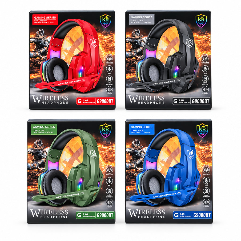 Audífonos / Diadema Gamer Inalámbrica G9000BT.