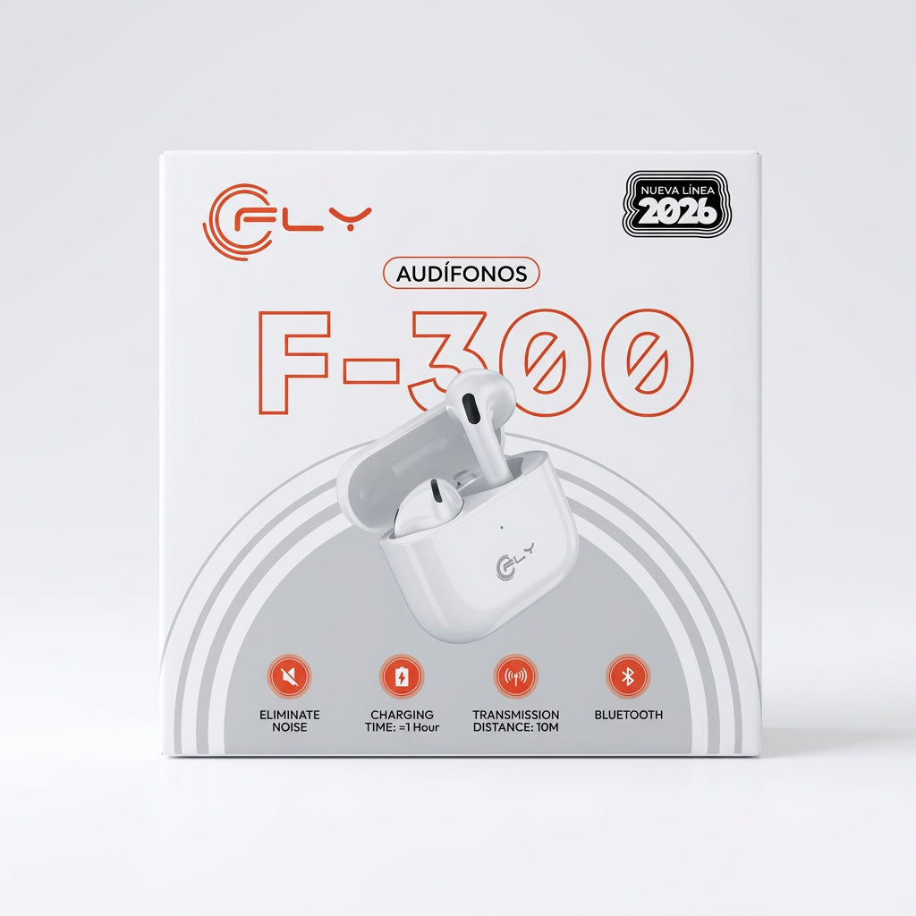 Auriculares Inalámbricos TWS FLY F-300)