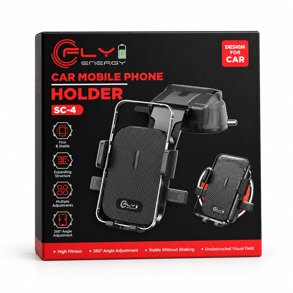 Soporte Ajustable para Teléfono Móvil en Automóvil FLY SC-4