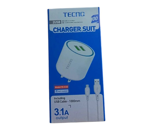 Cargador Tecno Redondo TC