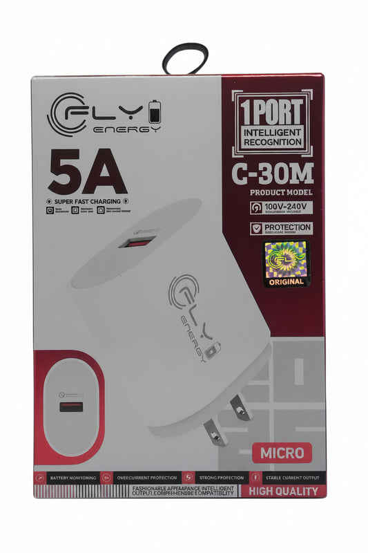 Cargador FLY C-30 Micro