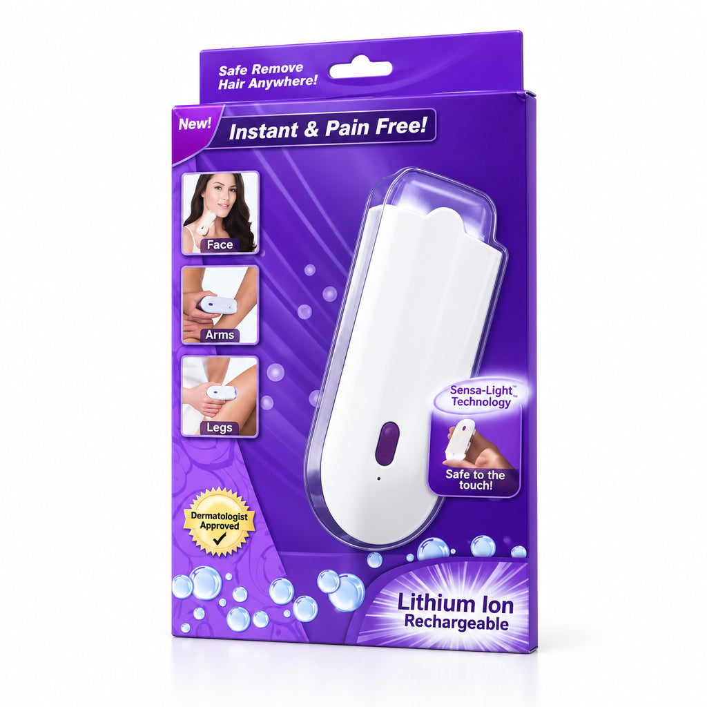 Depiladora Eléctrica Facial y Corporal Instantánea