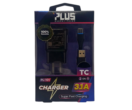 Cargador +Plus PL-101 TC