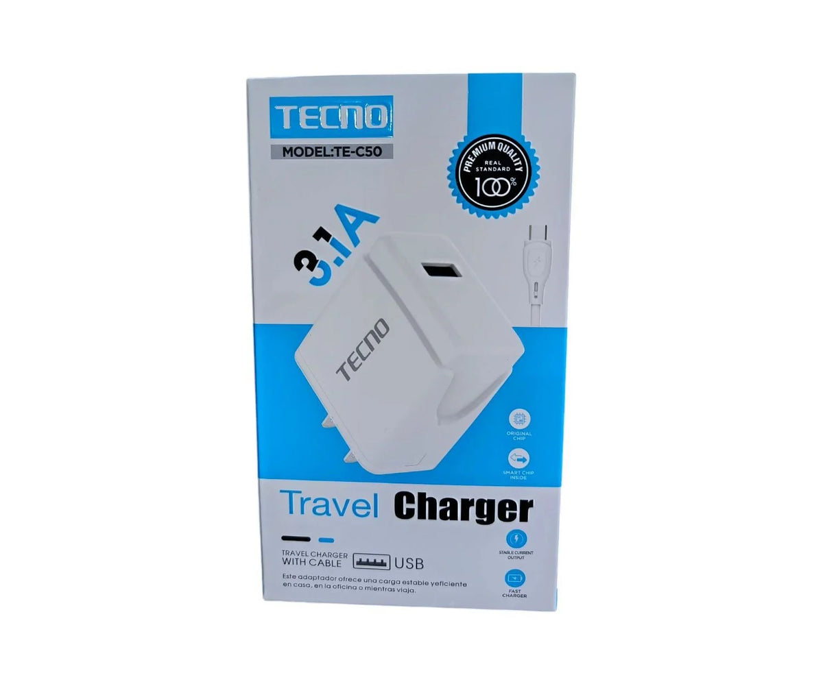 Cargador Tecno TE-C50 TC