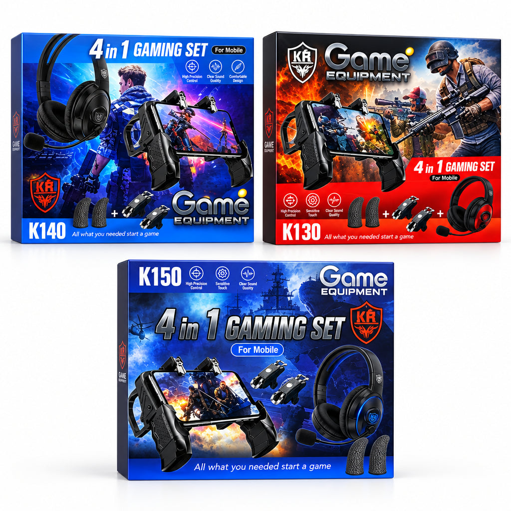 Combo Gamer 4 en 1 para Móviles