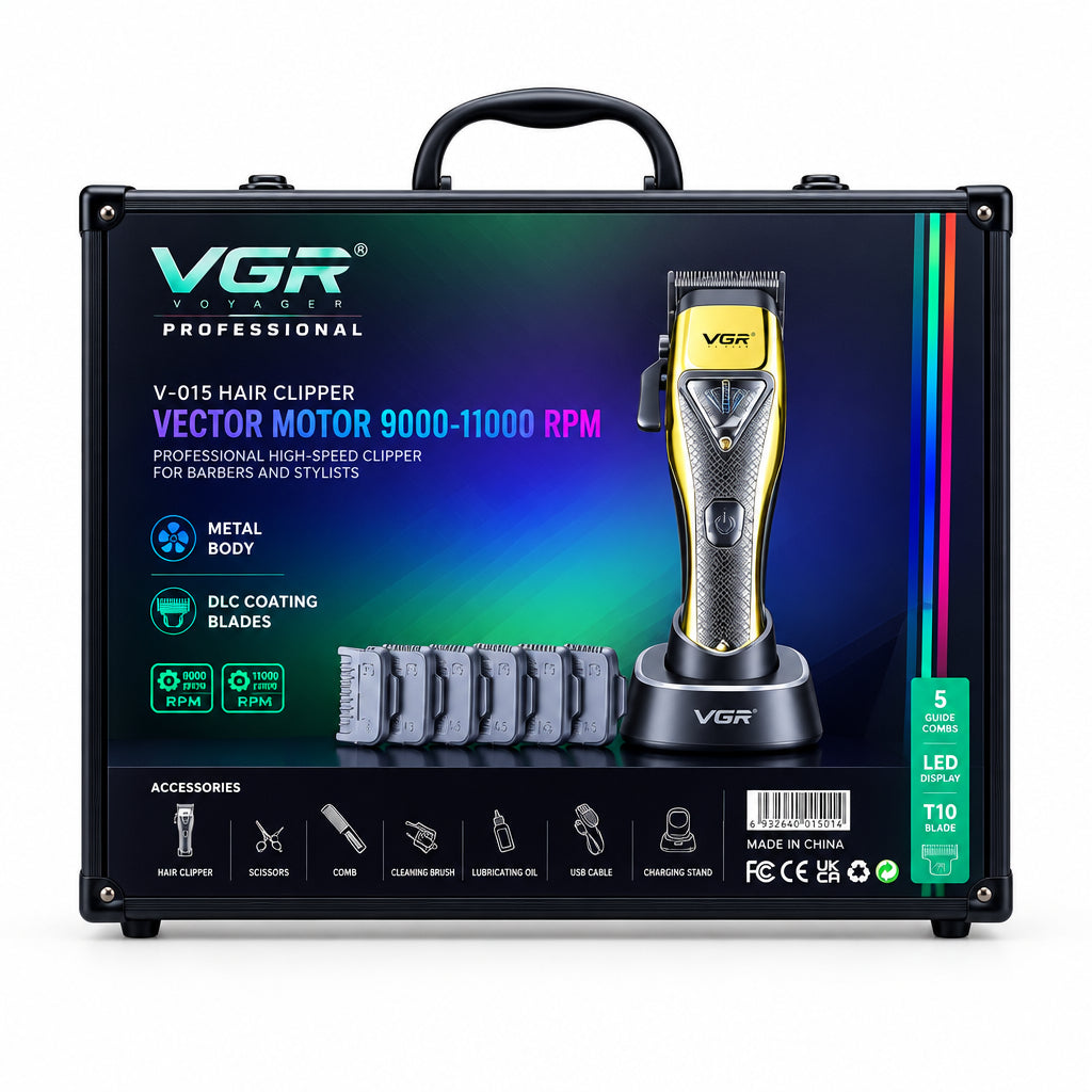 Máquina Cortadora de Cabello Profesional VGR V-015