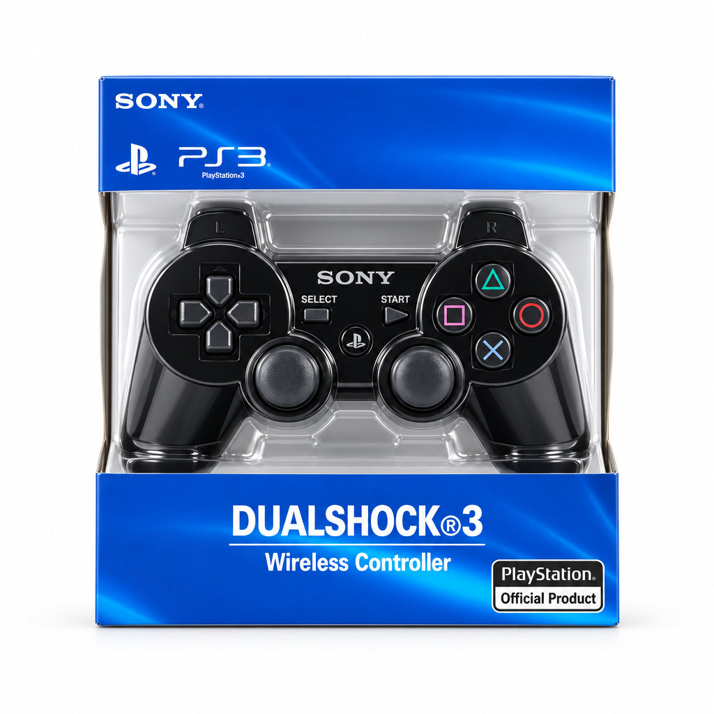 Control Inalámbrico para PlayStation 3 Colores Unicolor: Negro, Rojo, Azul.