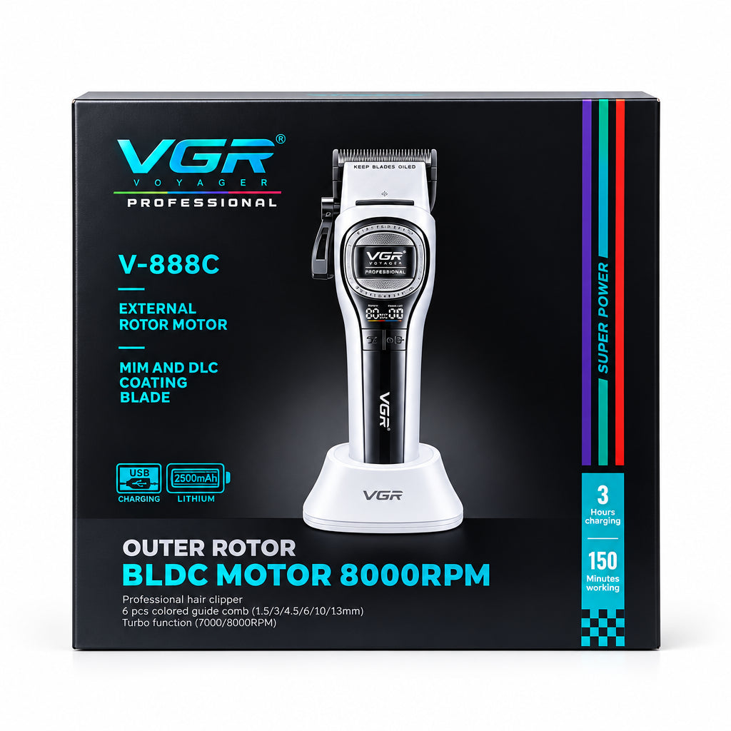 Máquina Cortadora de Cabello Profesional VGR V-888C
