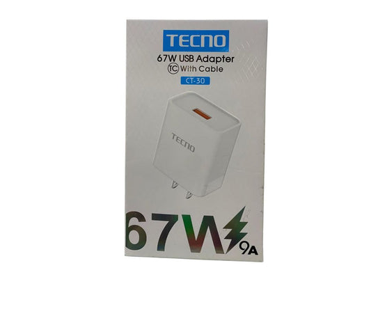 Cargador Tecno CT-30 67w TC