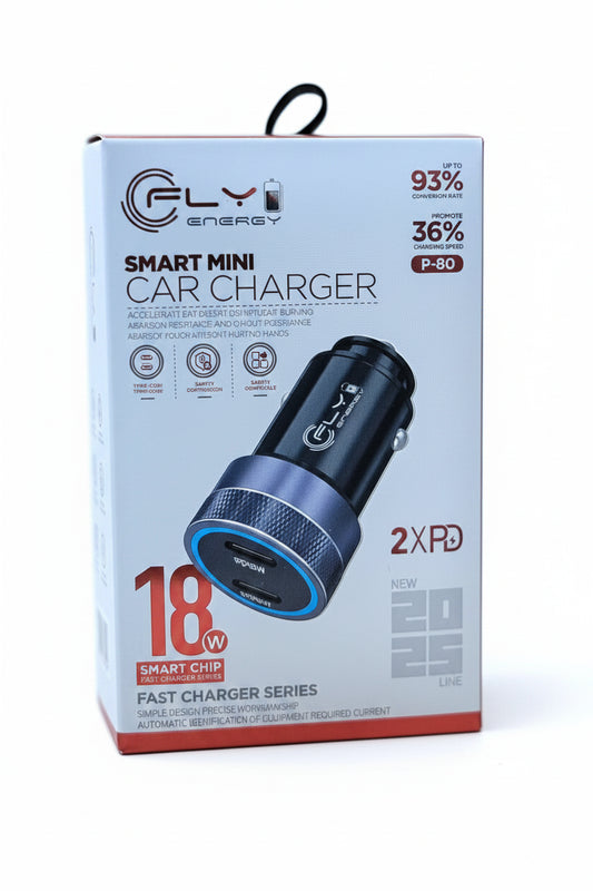 Cargador Vehículo FLY P-80