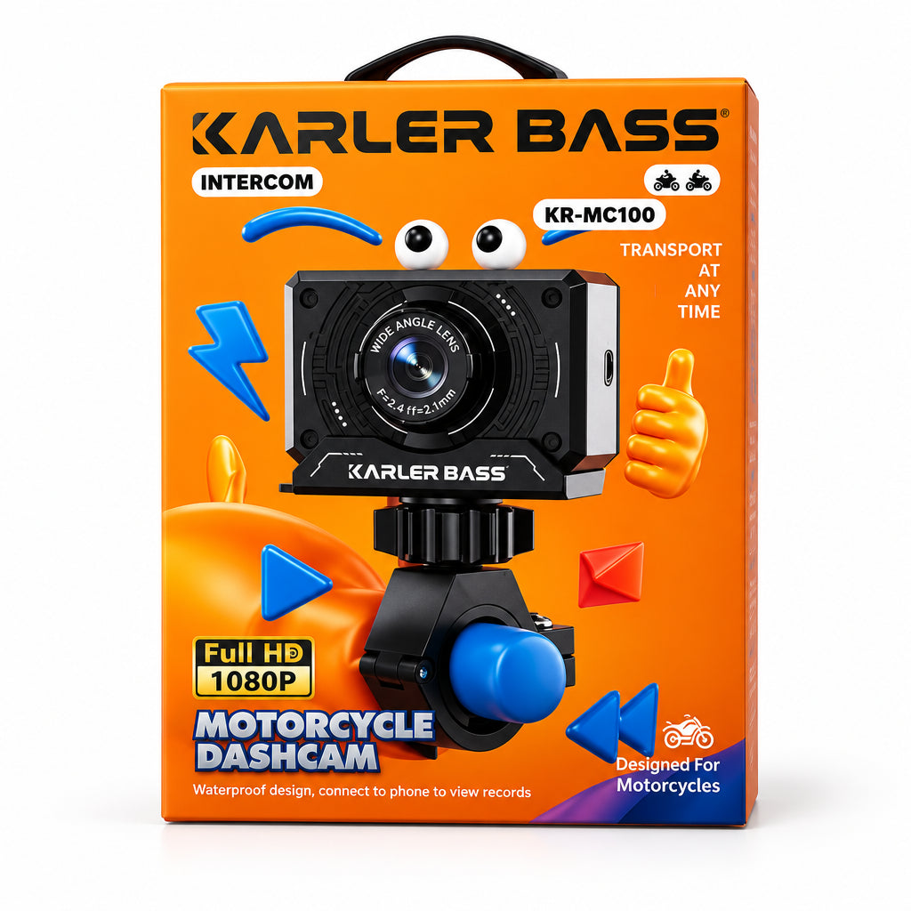 Cámara para Motocicleta KARLER BASS  KR-MC100)