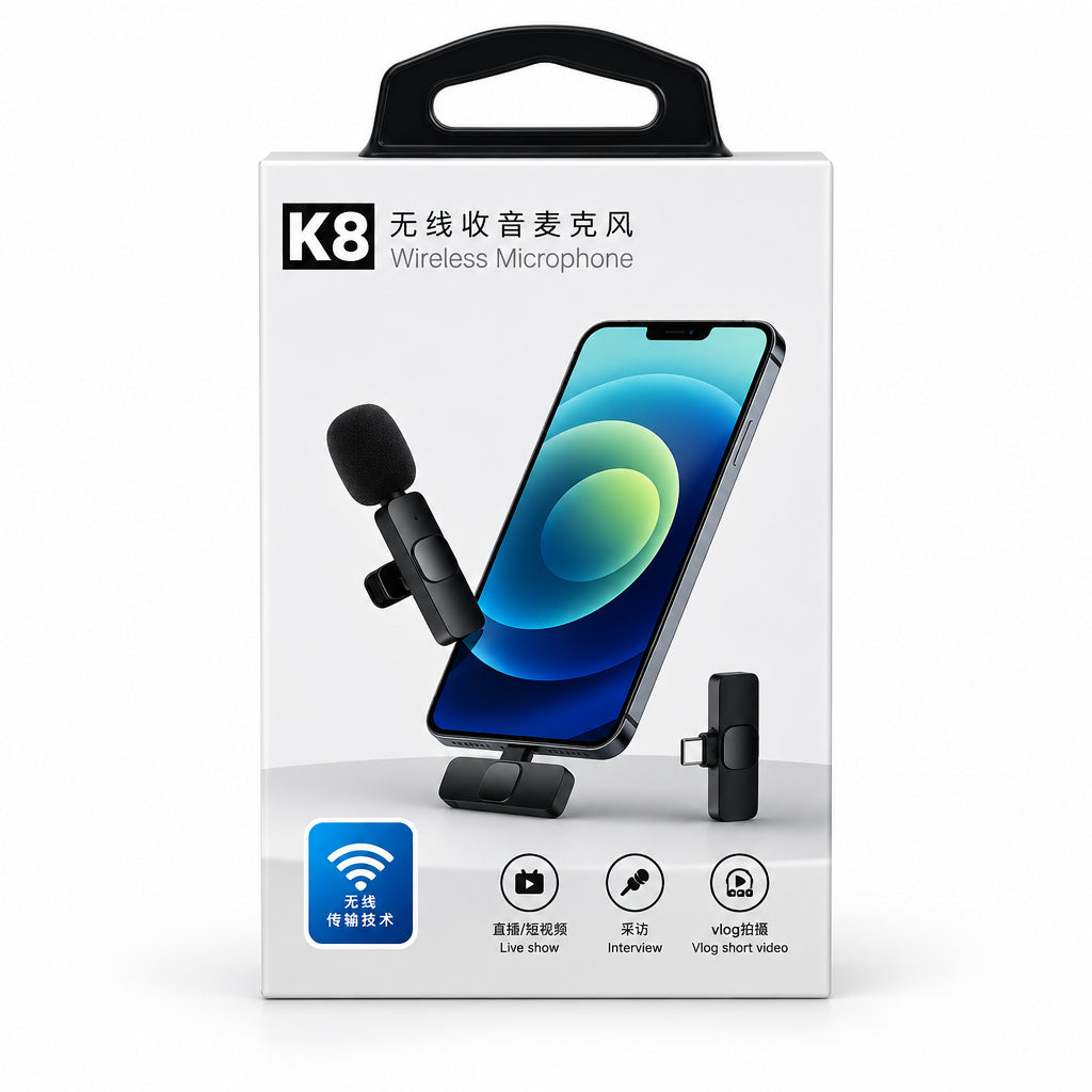 Micrófono Inalámbrico K8