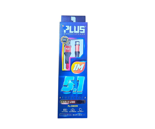 Cable +Plus PL-CB009 USB-V8 1M