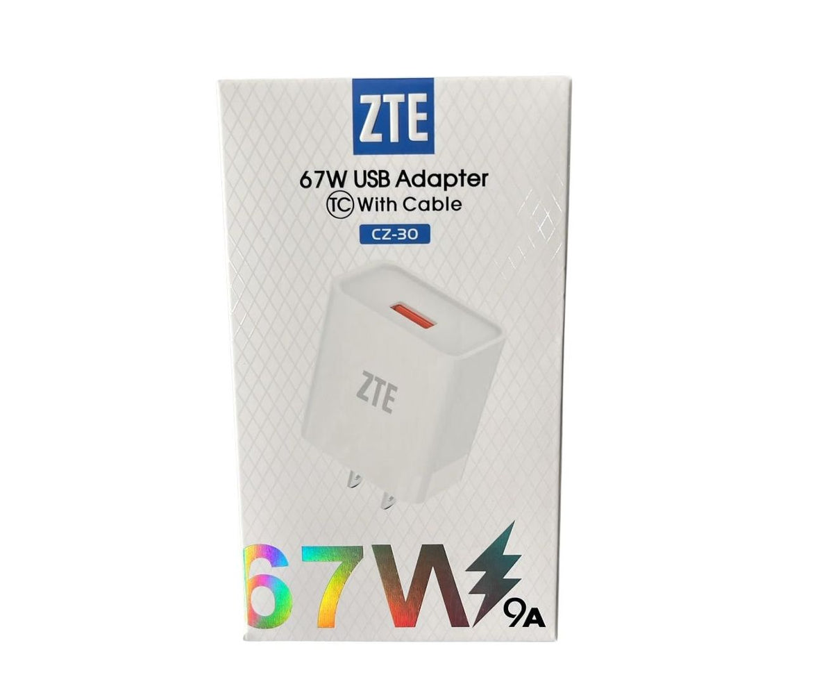 Cargador ZTE CZ-30 67W TC