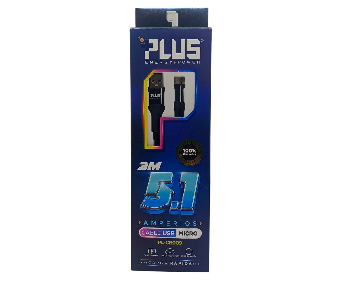 Cable +Plus PL-CB009 USB-V8 3M
