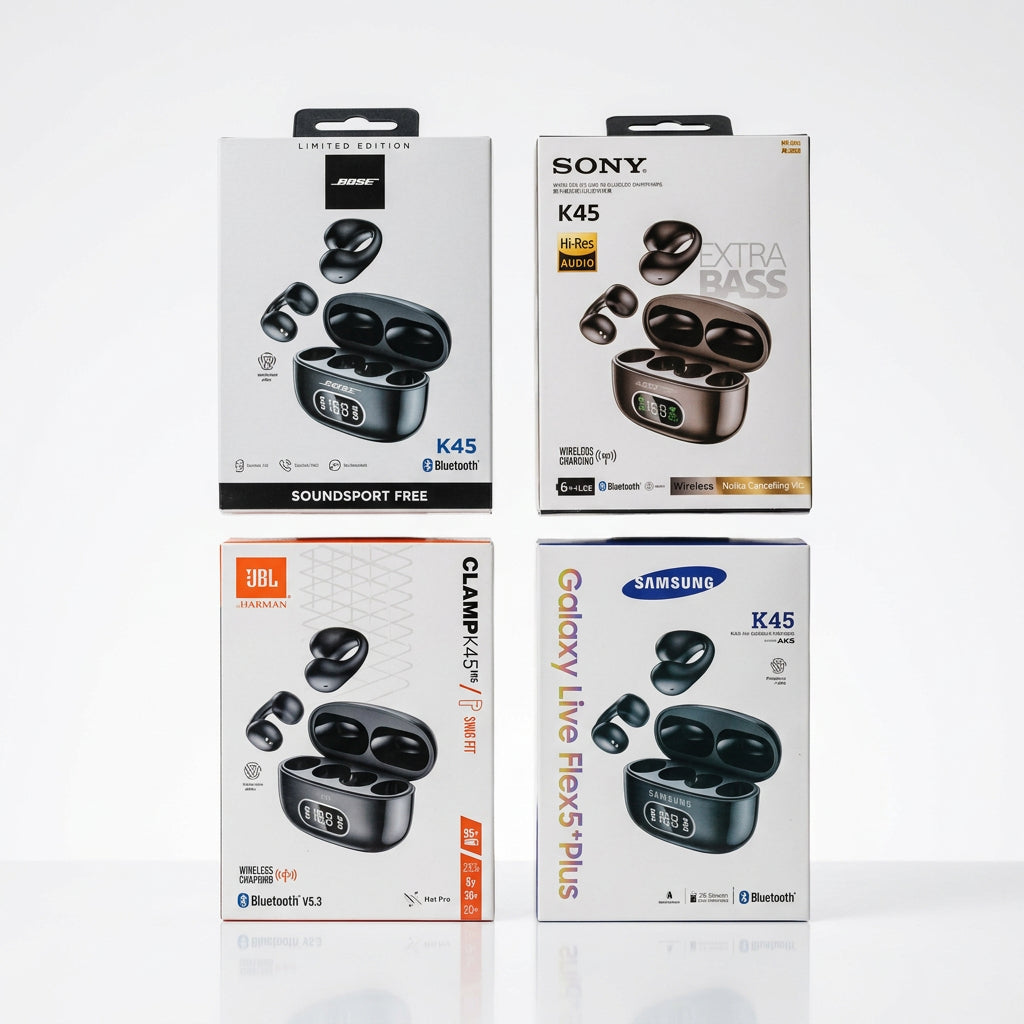 Auriculares Inalámbricos TWS Abiertos Tipo Clip Serie K45