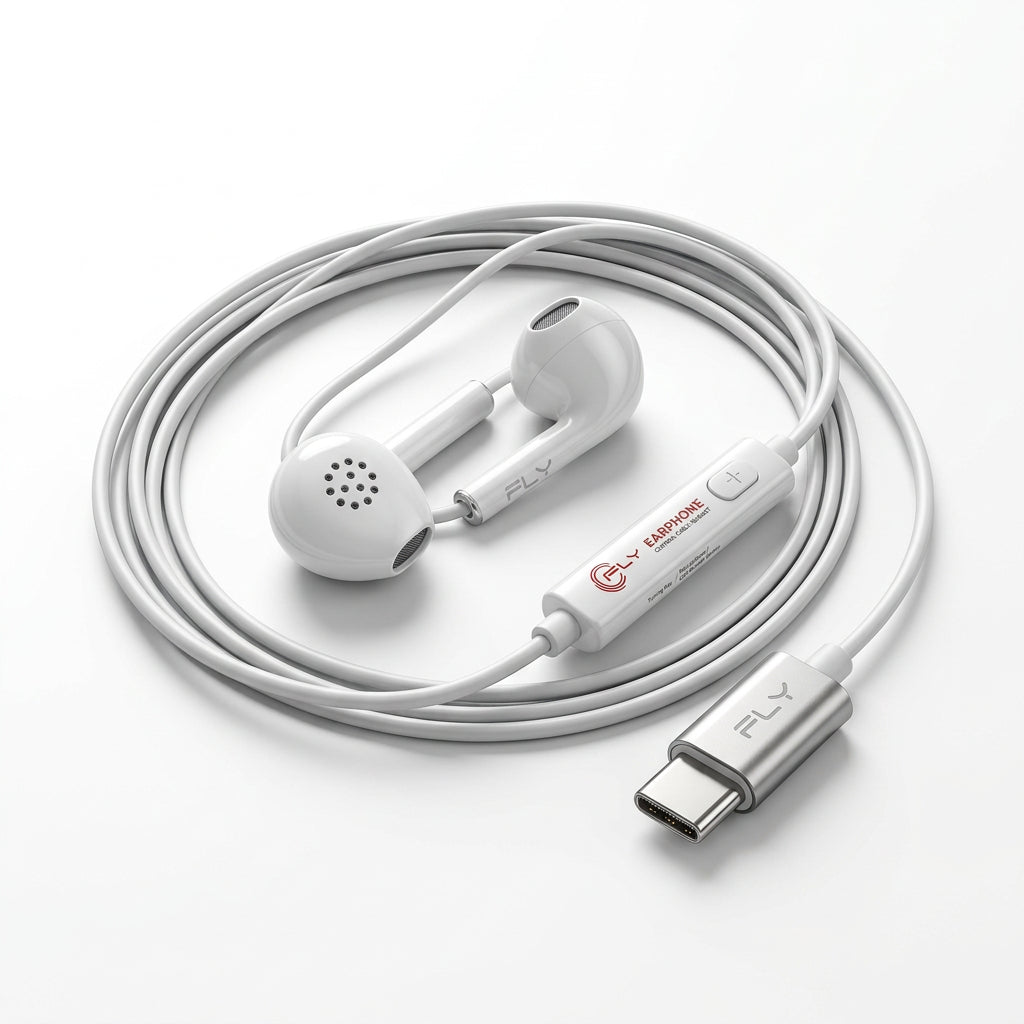 Auriculares In-Ear Tipo-C con Control Integrado FLY  H-12